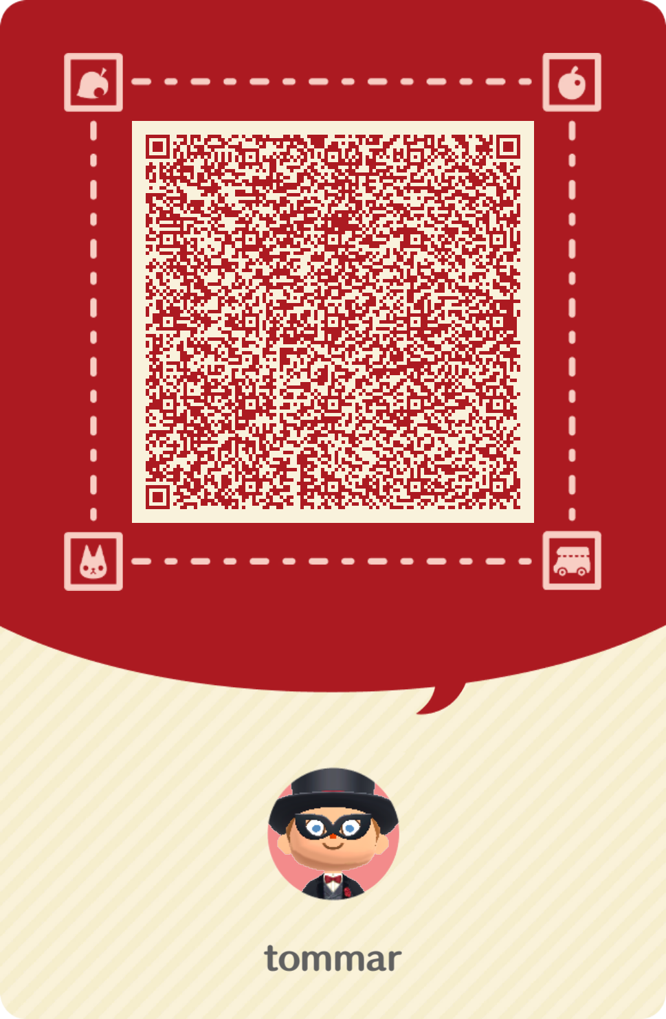 Pocket camp card back
