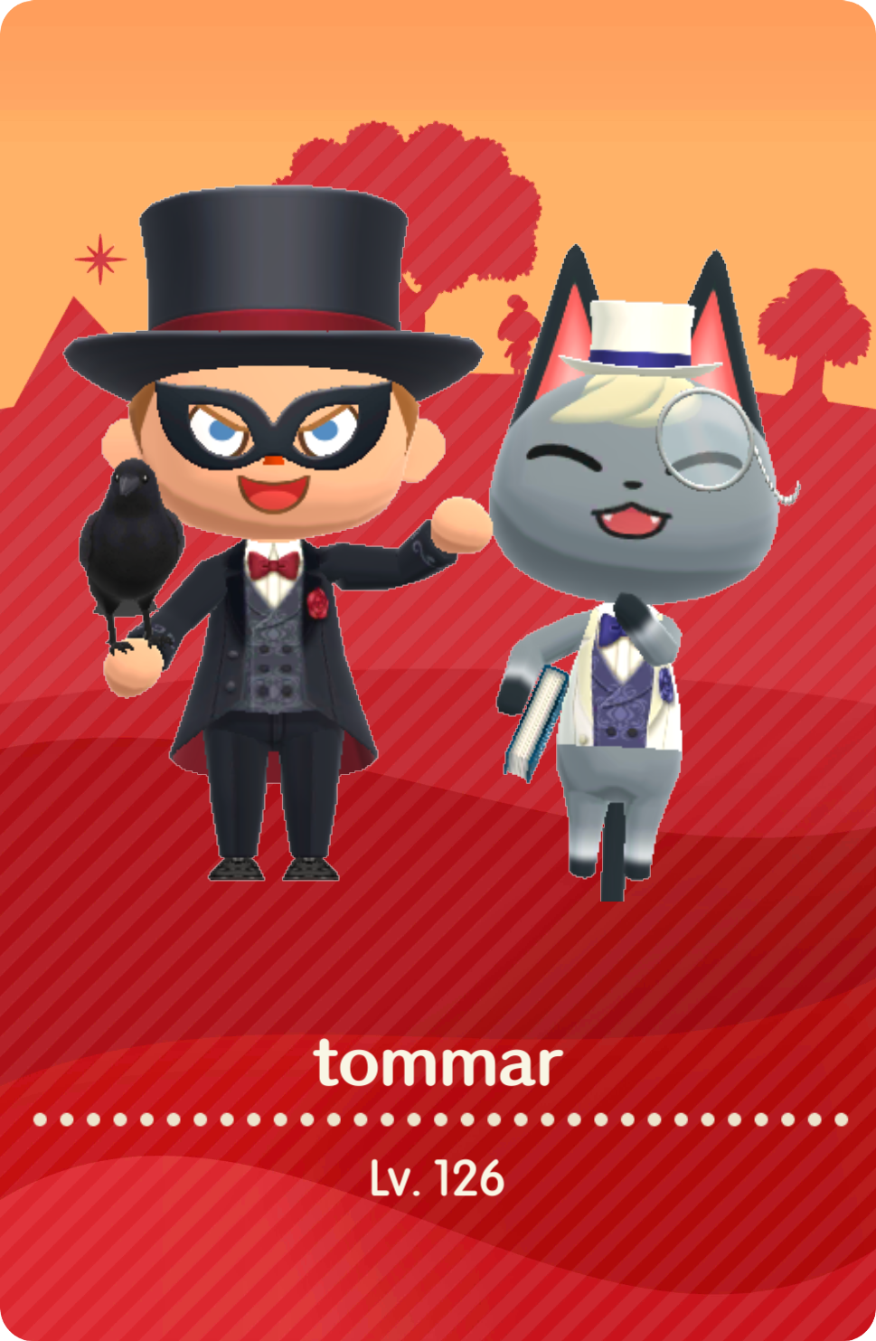 Pocket camp card fornt