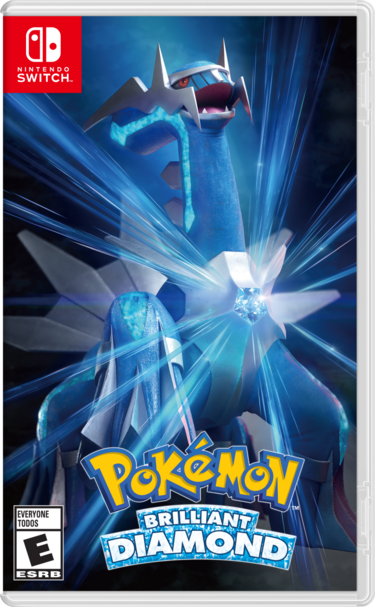 Pokémon brilliant diamond box art