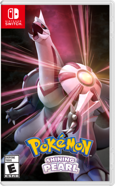 Pokémon shining pearl box art